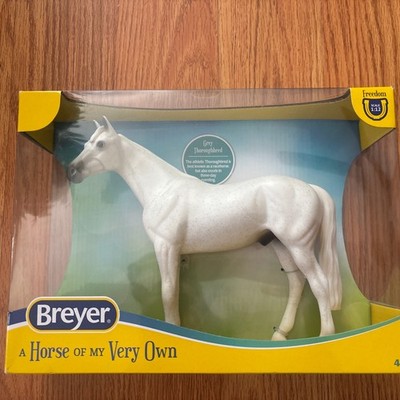 Breyer Horses Freedom Series  Grey Thoroughbred | 1:12 Scale New in Box 
