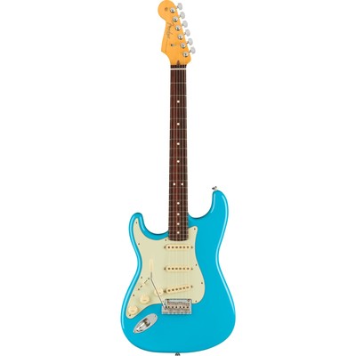 Fender American Professional II Stratocaster Lefthand RW Miami Blue - E-Gitarre