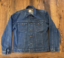 Vintage Wrangler Denim Jacket Button 74145pw Medium