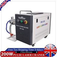 Pulsed Laser Cleaning Machine 200W Laser Rust Remover for Metal Wood Stone Paint