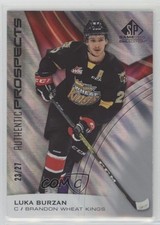 2019-20 Upper Deck SP Game Used CHL Edition 23/27 Luka Burzan #61 2o7