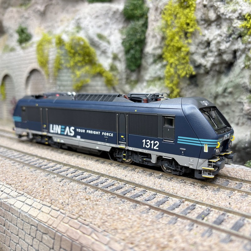 Locomotive 1312 LINEAS Version 2020, haute précision LSMO Ep. VI