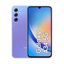 SAMSUNG GALAXY A34 5G RECONDITIONNÉ 128 Go BON VIOLET