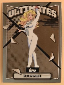 2025 Topps Finest X-Men '97 #60 Dagger Ultimates Uncommon Silver