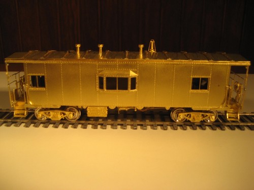 Overland HO Latón Nueva York Central NYC N7A Bahía Ventana Caboose OMI-3865 Sin Pintar | Zustand: New