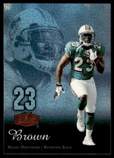 2006 Flair Showcase Ronnie Brown Miami Dolphins #52