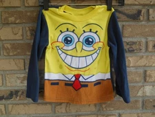 2011 VIACOM INTERNATIONAL NIKELODEON SPONGEBOB SQUAREPANTS T SHIRT YOUTH SIZE 6