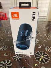 JBL Harman Flip 6 Bluetooth Speaker - Blue