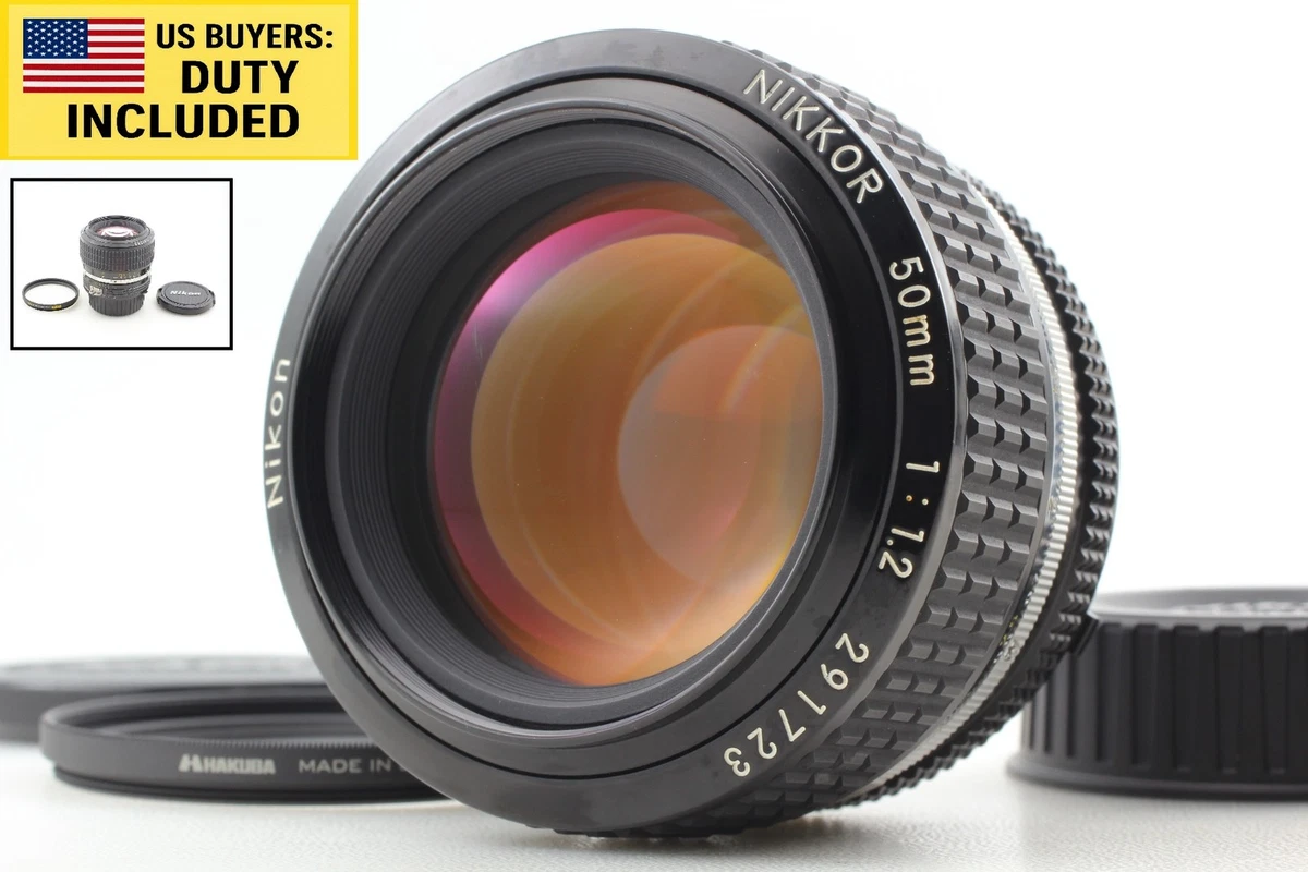 Nikon AI-S 50mm Focal f/1.2 Camera Lenses for sale - eBay