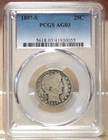 1897-S BARBER QUARTER PCGS AG03 930055