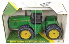 1993 Ertl 1/16 John Deere 8870 4WD Articulating Tractor, Front & Rear Duals NIB