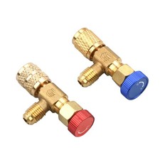 2pcs (R410+R22) air conditioner liquid safety valve with a leak-proof seal