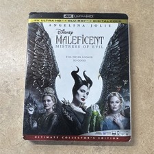 Disney Maleficent: Mistress of Evil 4K Ultra HD Blu-ray with slipcover