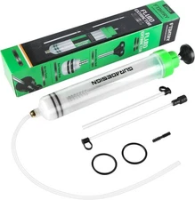 200CC Automotive Fluid Extractor Pump with Long Rubber Hose, 