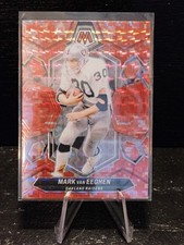 2024 Mark Van Eeghen Panini Mosiac Football Red Prizm #250 Oakland Raiders