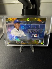 2022 Bowman Draft Chrome Draft Night Autograph Brandon Barriera /50 BDN-8