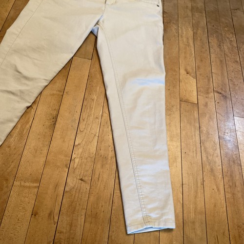 Democracy Ab Technology Size 6 Jeans Stretch Skinny Off White - Picture 5 of 12