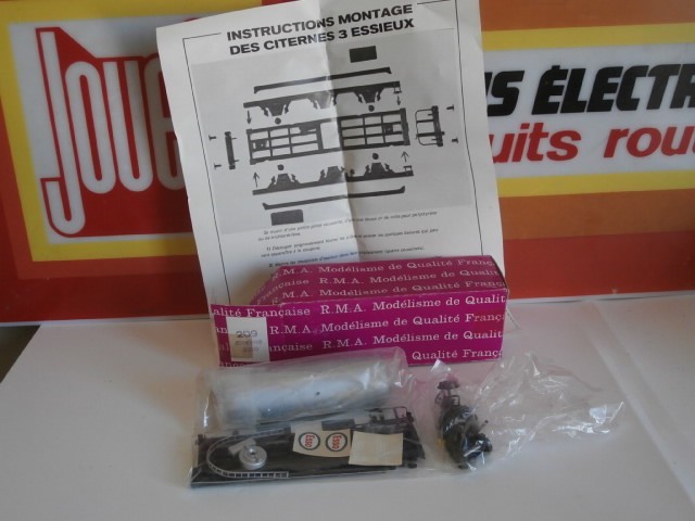 Citerne 3 essieux SNCF Esso RMA 209 kit neuf vintage