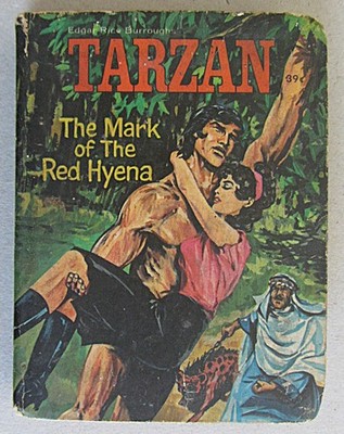TARZAN THE MARK OF THE RED HYENA~BLB~BIG LITTLE BOOK~EDGAR RICE BURROUGHS~TYPE 1