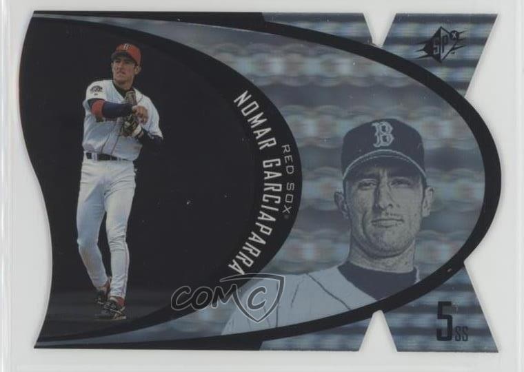 1997 SPx Steel Nomar Garciaparra #SPX13 8t7