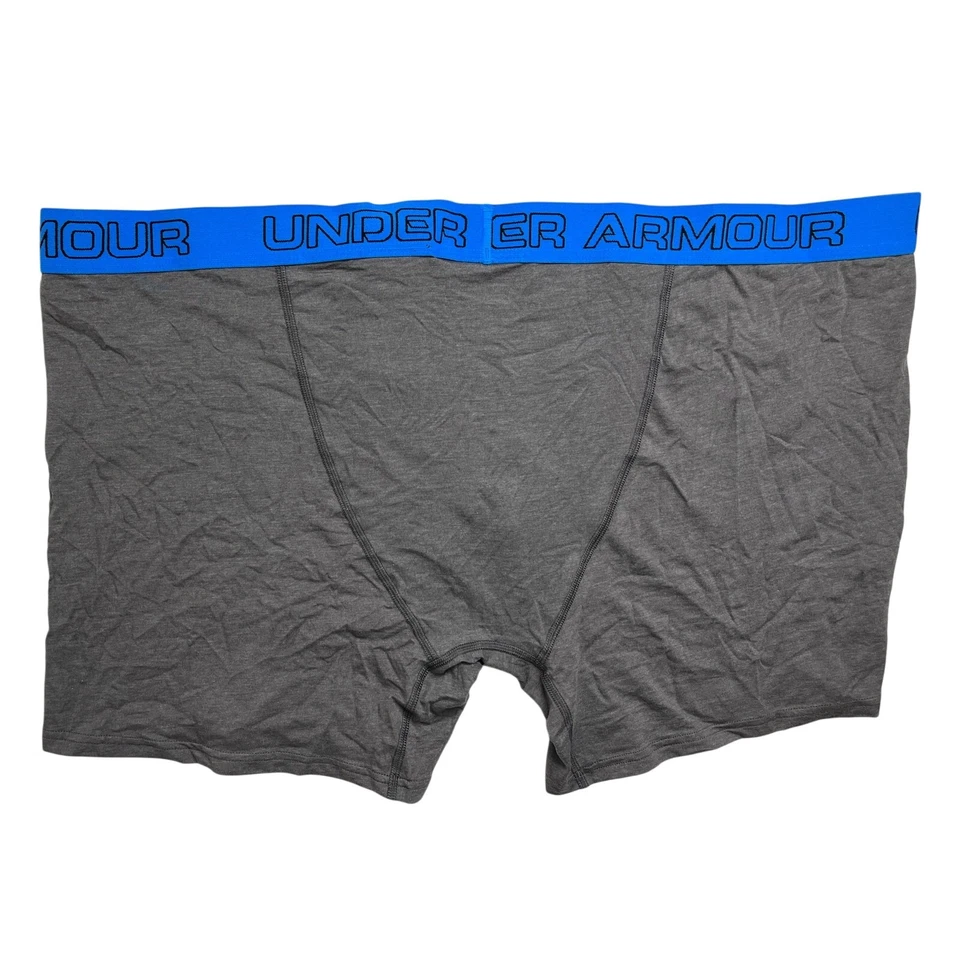 4-62 UNDER ARMOUR Ropa Interior Para Hombre Elastizada 6" Boxerjock 2-PK Ajustada HeatGear 5XL Foto 3 de 4