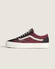 VANS Classic Premium Old Skool Shoes Burgundy