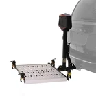 Electric Mobility Scooter Carrier for Car, SUV, 350 lb Capacity, Silver Spring