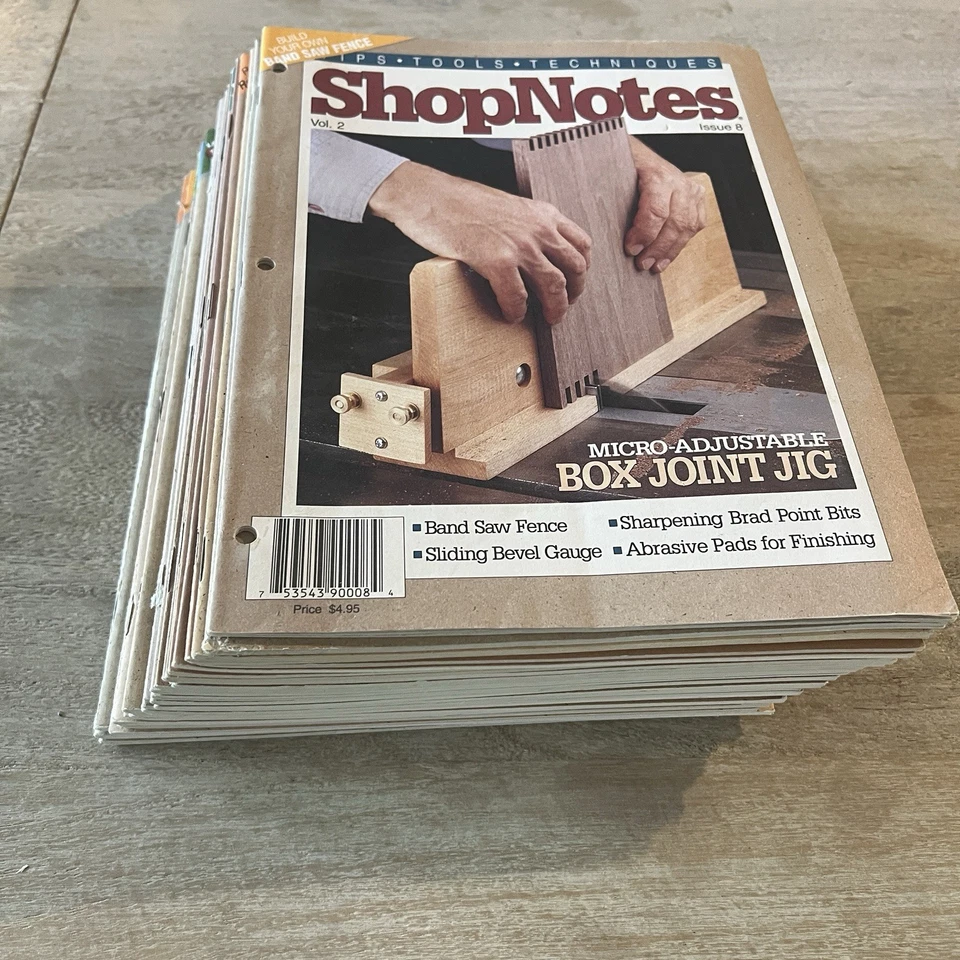 ShopNotes Magazine Lot 30 Issues from #8 - #70 Woodworking Carpentry VG - Image 2 of 4