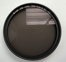 B W 58 102 ND 0.6-2 BL 4x Photographic Filter w/ Case