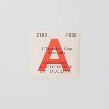 NOS Bulova Accutron 2185 Transfer Gear Assembly Part #636 Watchmakers (C5D5)