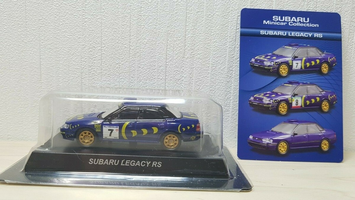 1/64 Kyosho SUBARU LEGACY RS RALLY #7 diecast car model | eBay