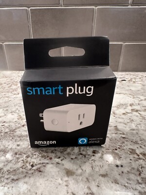 Amazon Smart Plug White Works With Alexa Brand New Factory Sealed