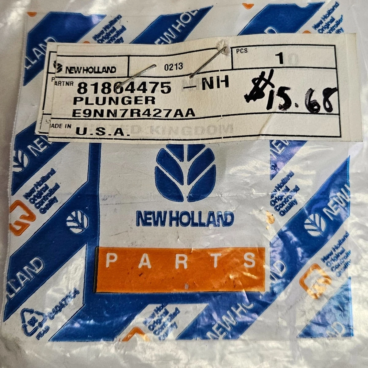 81864475 New Holland Agriculture - Plunger | eBay