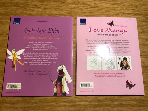 Libri da disegno manga - disegnare elfi magici e disegnare manga d'amore - Foto 2 di 8