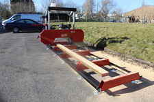 Crytec 14hp petrol KOHLER engine with 4 metre Band Saw Planking Mill Sawmill