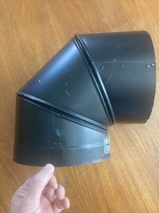 DuraVent DVL® Double-Wall Stove Pipe 7" Diameter - 90 Degree Elbow 7DVL-E90