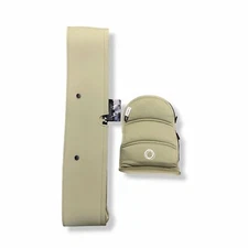 $115 Bugaboo Bee3 Dark Khaki Green Baby Infant Bassinet Tailored Fabric