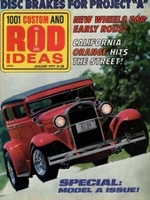 1001 Custom & Rod Ideas January 1977 – Special Model “A” Issue / New Wheels for