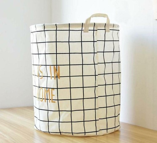 Laundry Hamper, Laundry Basket, Toy Storage, Nursery Fabric Basket, Storage Bin - Picture 3 of 3