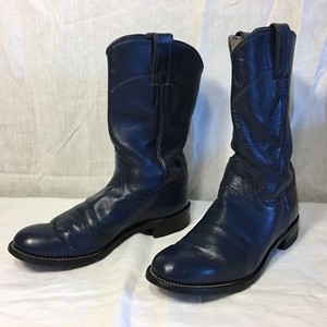justin blue boots