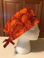 Scrub Chef Hat Medical Nursing Chemo Skull Cap Basketball Cotton Fabric Hat 3