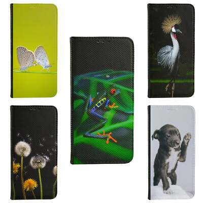 Handyhülle Etui Handy Tasche Hülle Schutzhülle Cover Smart Flipcase 55-1