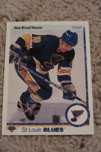 ROD BRIND'AMOUR 1990-1991 UPPER DECK ROOKIE CARD | eBay