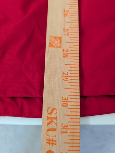 Team Style Chick Fil A Employee Jacket Mens Size Large Red Hooded Uniform Coat - Picture 11 of 11