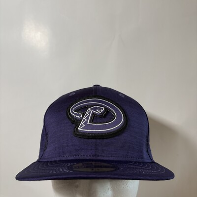 New Era 59FIFTY Arizona Diamondbacks Purple Cooperstown MLB Hat NEW 7 1/8