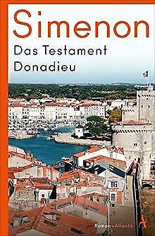 Das Testament Donadieu (Die großen Romane) de Simenon, Geo... | Livre | état bon - Photo 1/1
