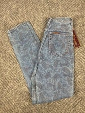 Vintage Sergio Valente Jeans Women's 23x30 Blue High Waist Tapered Leg NOS
