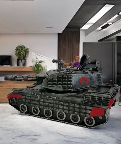 Cobra “Iron Spectre” Tank 1:18 – Custom GI Joe Vintage Rare Black Ops Armoured - Picture 4 of 8