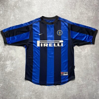 1999-00 Inter Milan Home Jersey RONALDO #9 Nike Size M