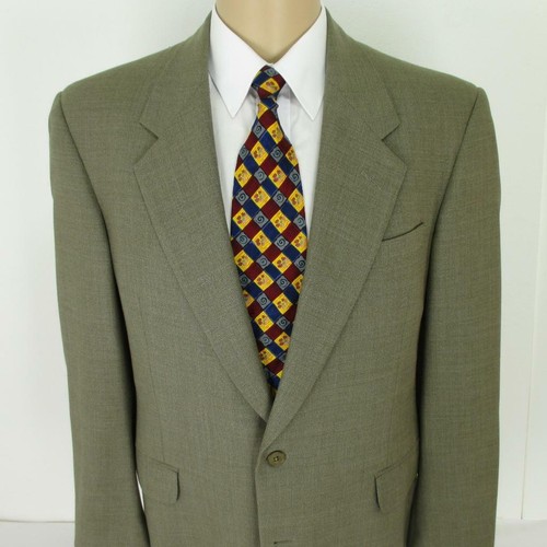 40 R (39 R) Nick Hilton Vintage Beige Lana 2 Btn Giacca da Uomo Sport  Cappotto | eBay